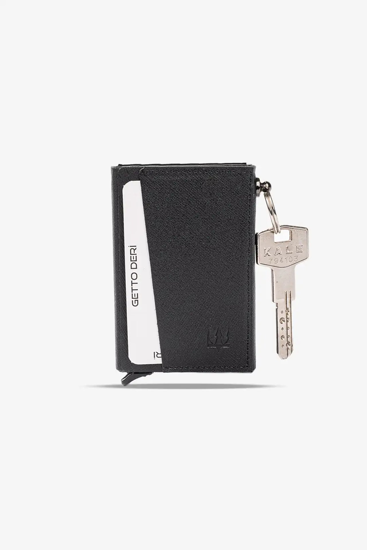 Hype Mekanizmalı Hakiki Deri Kartlık