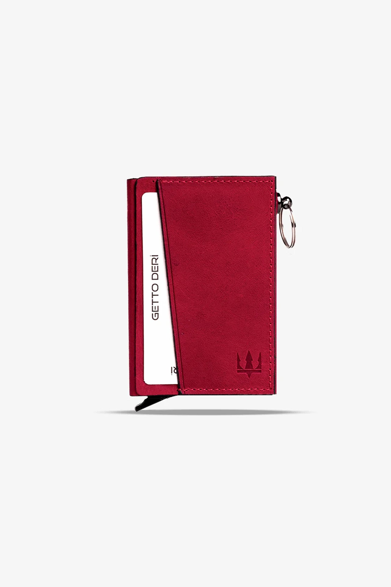 Hype Mekanizmalı Hakiki Deri Kartlık