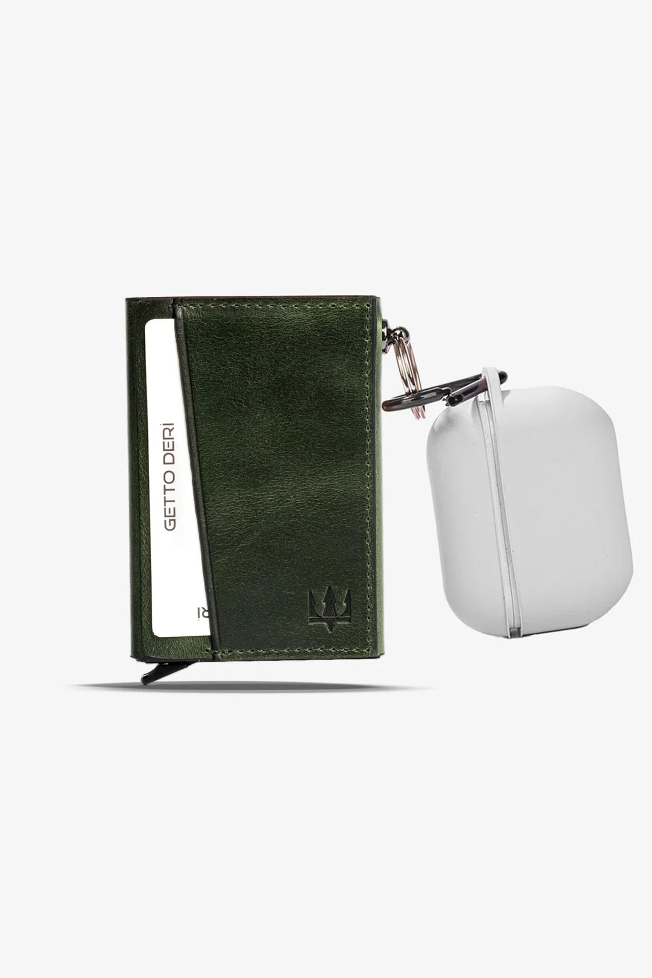 Hype Mekanizmalı Hakiki Deri Kartlık