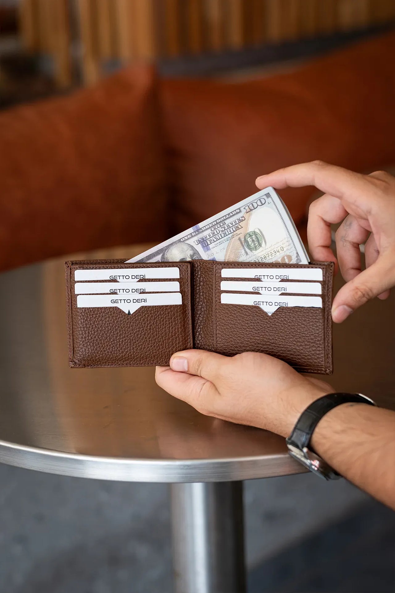 Carter Hakiki Deri Cüzdan