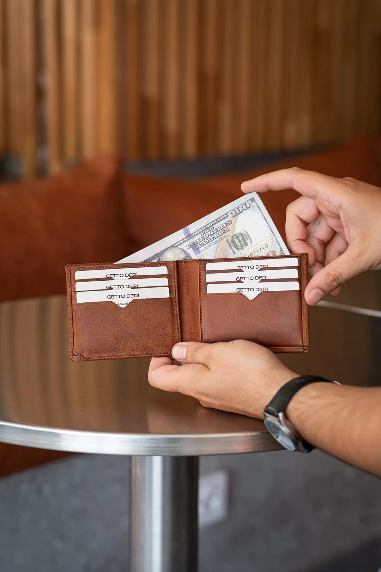 Fashion Hakiki Deri Cüzdan