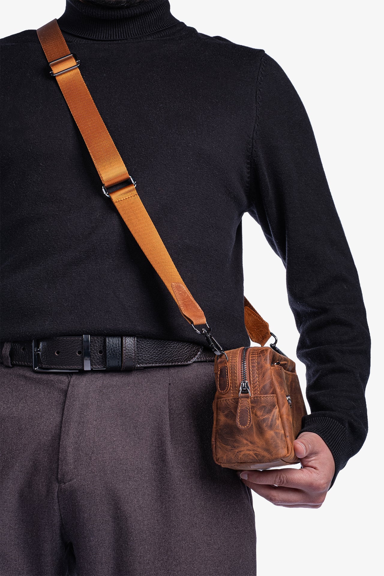 Loop Hakiki Deri Çanta