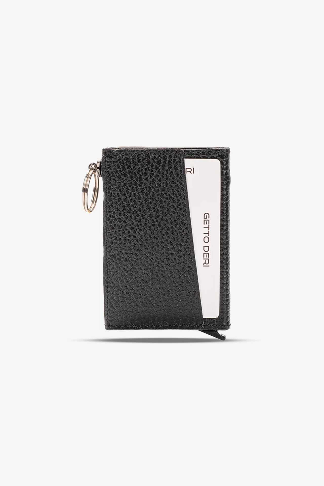 Hype Mekanizmalı Hakiki Deri Kartlık