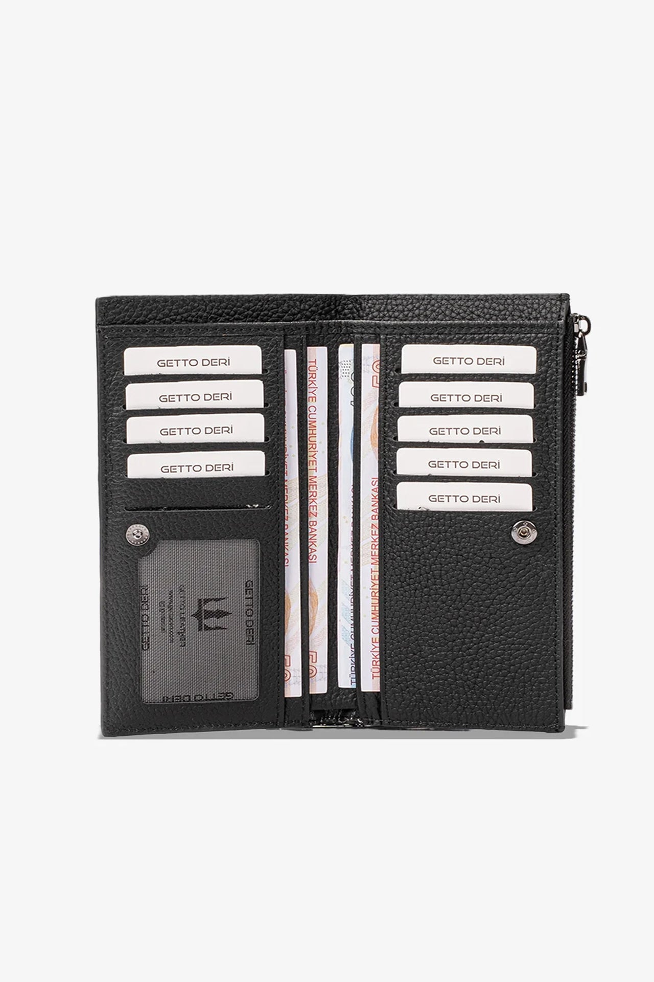 Nairobi Telefon Hazneli Deri Cüzdan