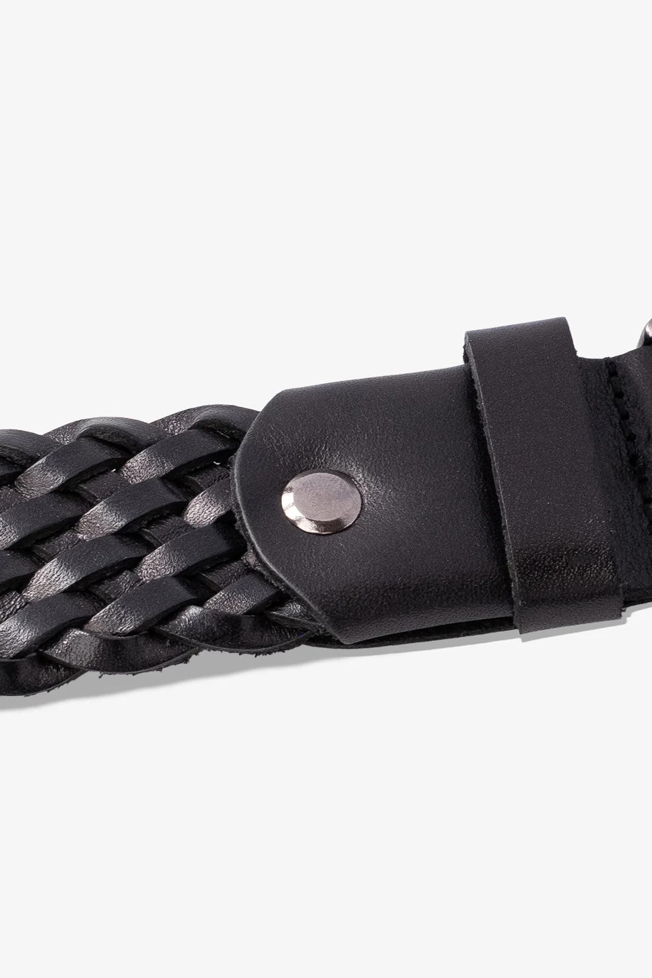 Helen Örgü Hakiki Deri Kemer 3.5 Cm