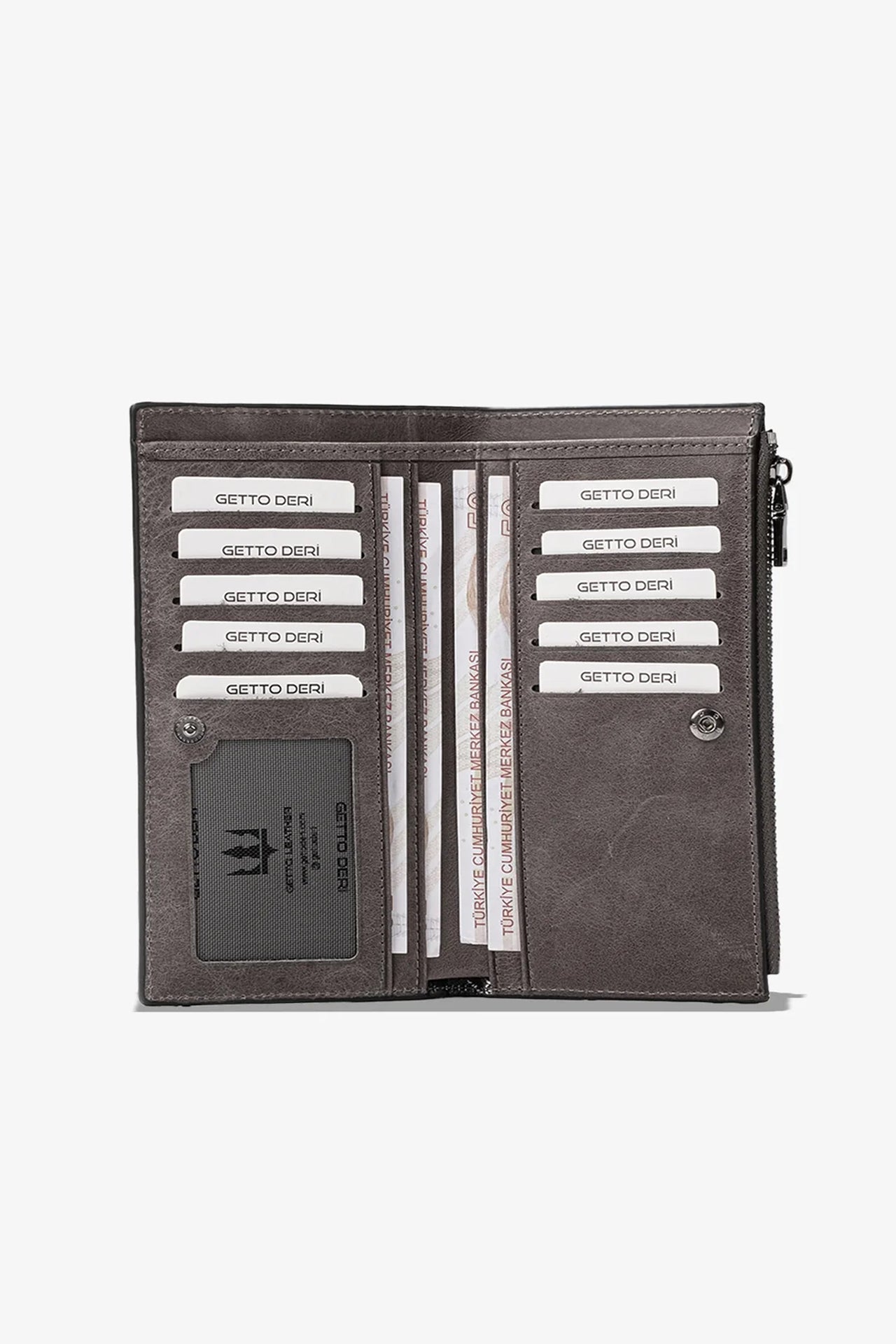 Nairobi Telefon Hazneli Deri Cüzdan