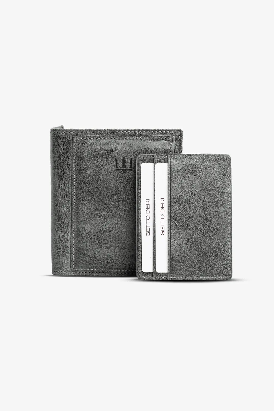 Resto Hakiki Deri Cüzdan