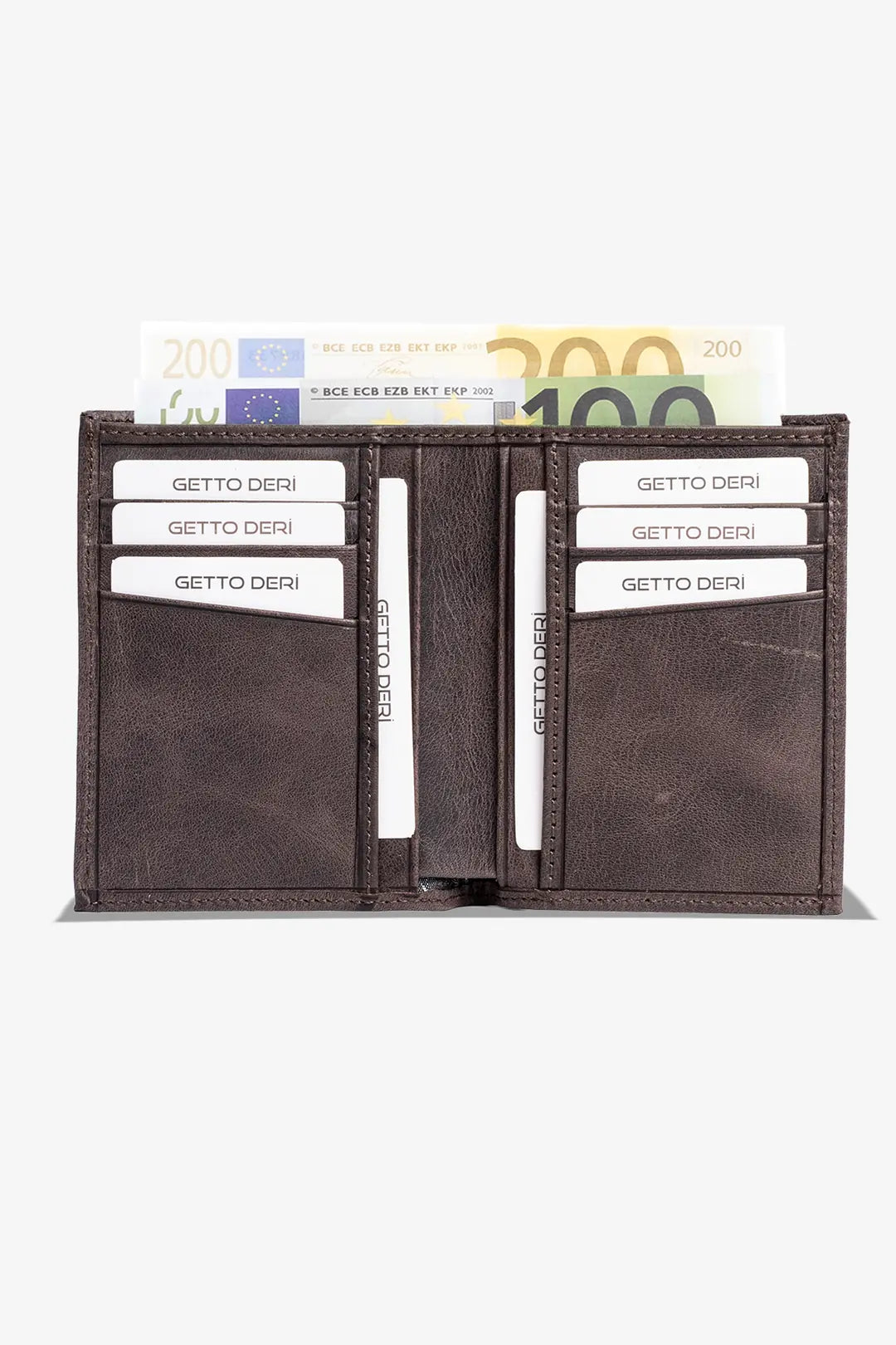 Resto Hakiki Deri Cüzdan