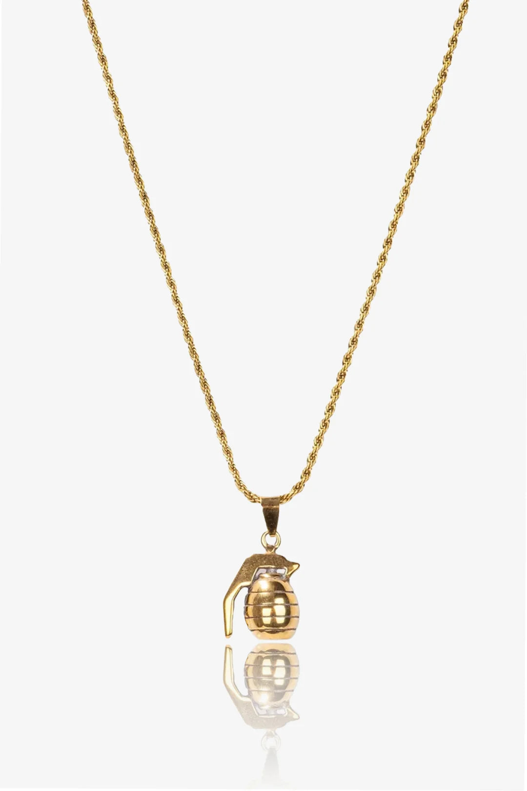 Grenade Çelik Kolye