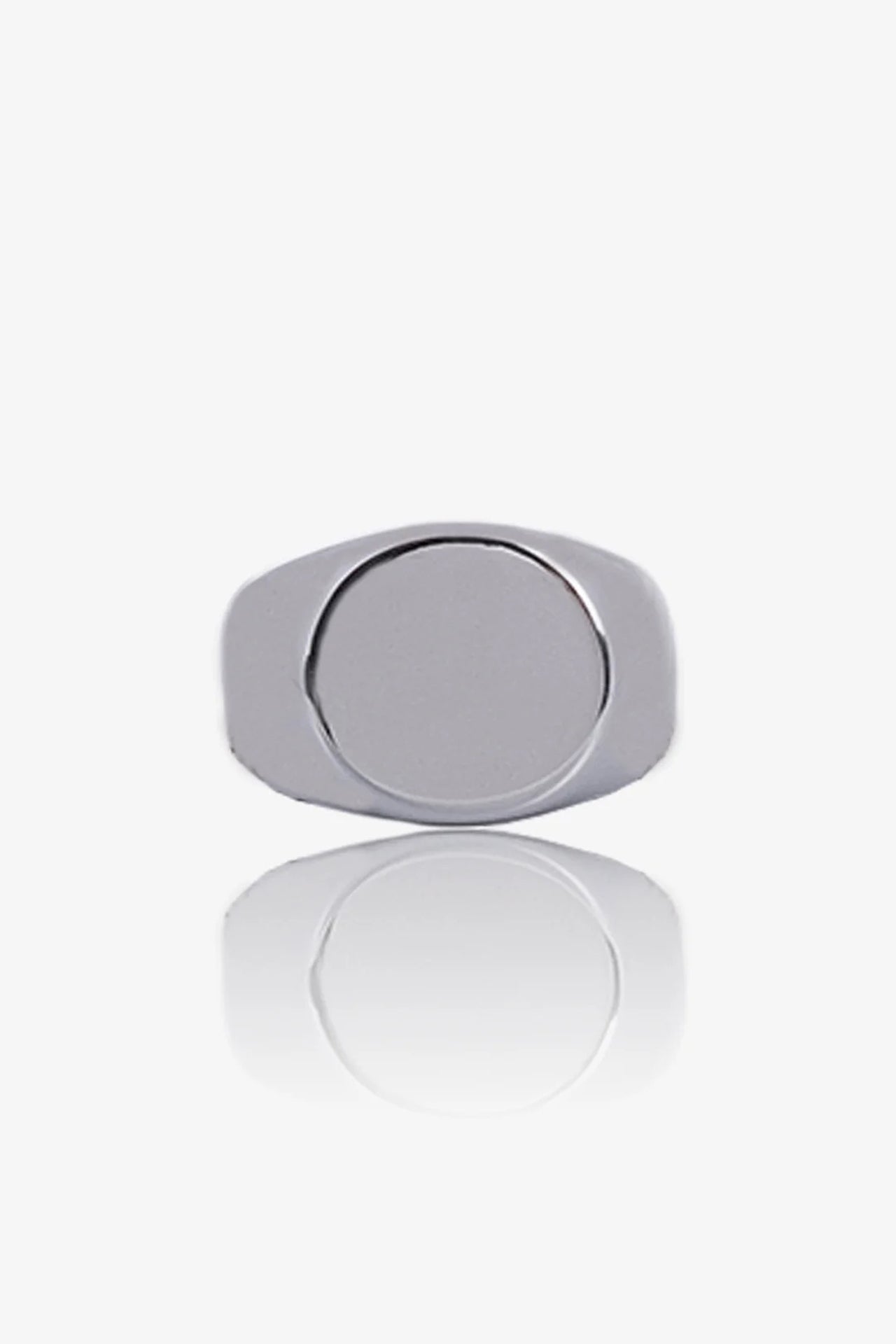 Round Çelik Yüzük