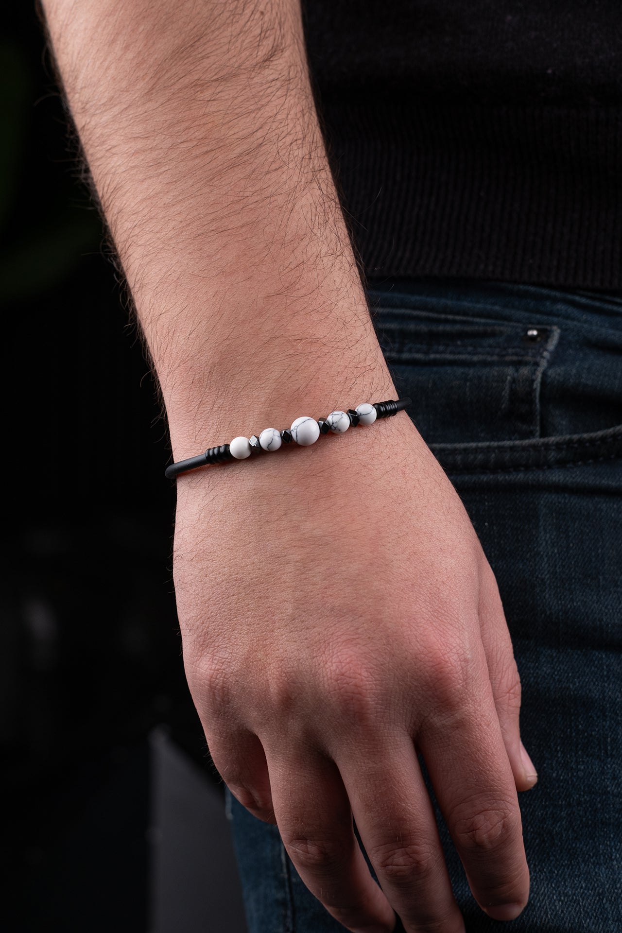 Havlit Hematit Bileklik (Strees Taşı)