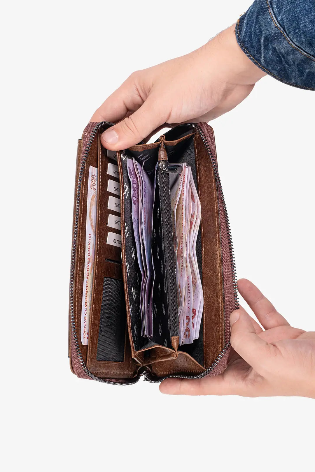 Palermo Hakiki Deri Portföy Cüzdan