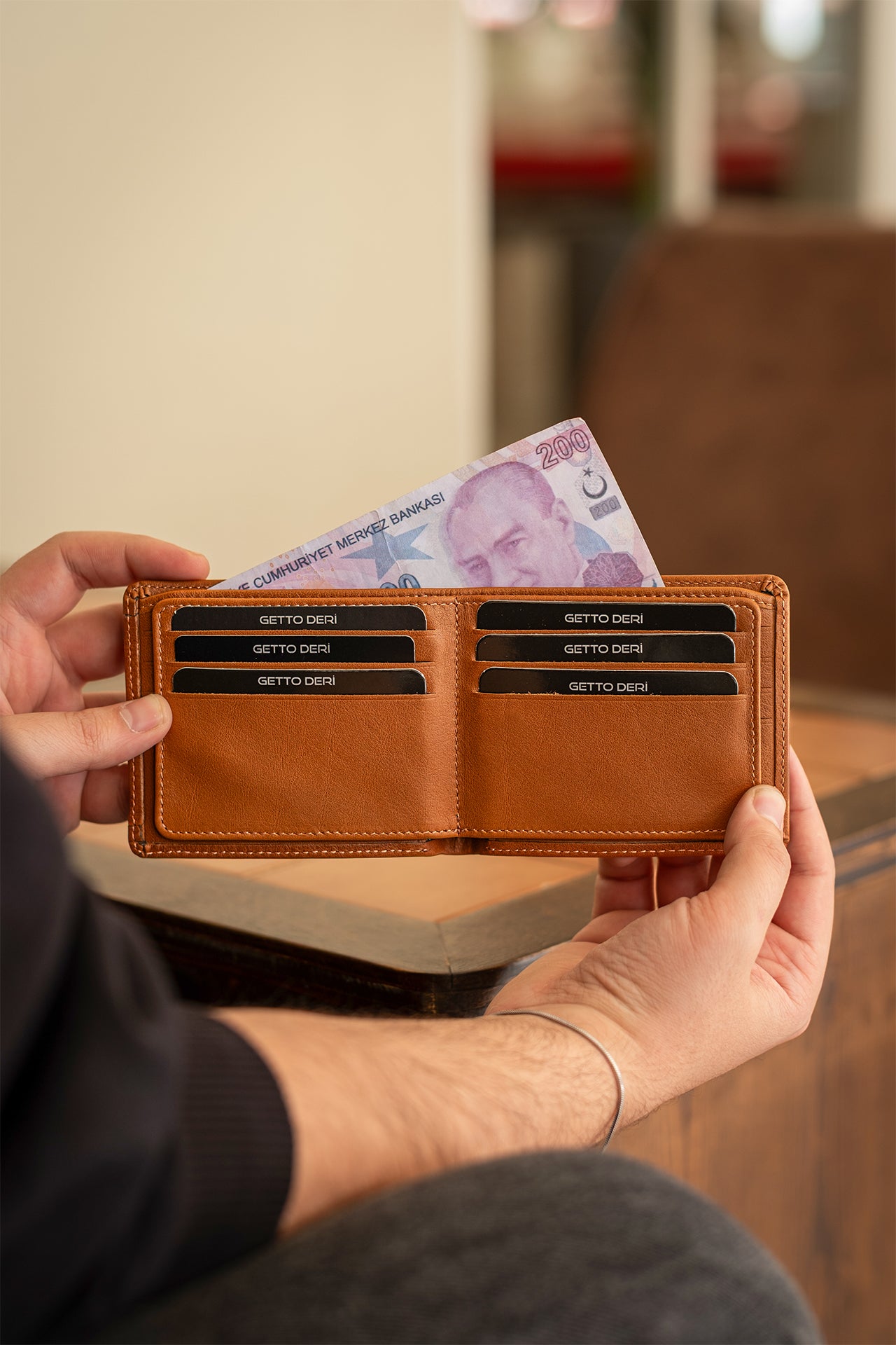 Royal Hakiki Deri Cüzdan