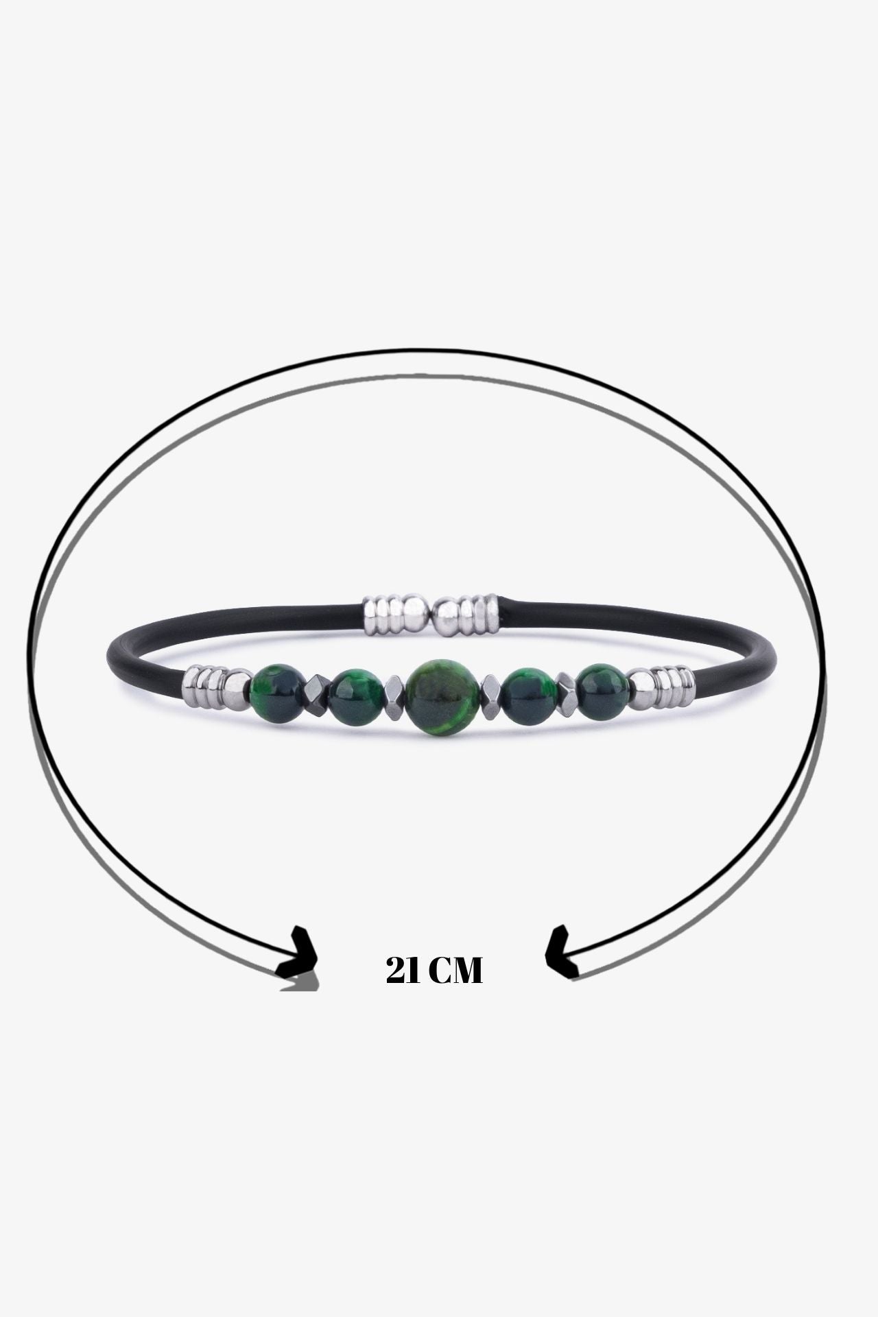 Kaplan Gözü Hematit Bileklik (Kuvvet Taşı)