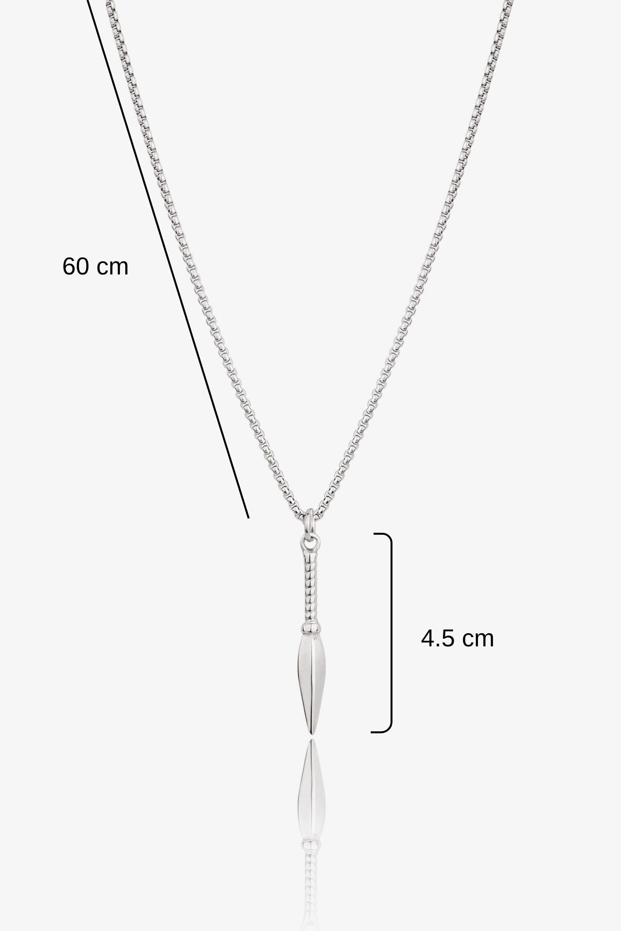 Kunai Çelik Kolye