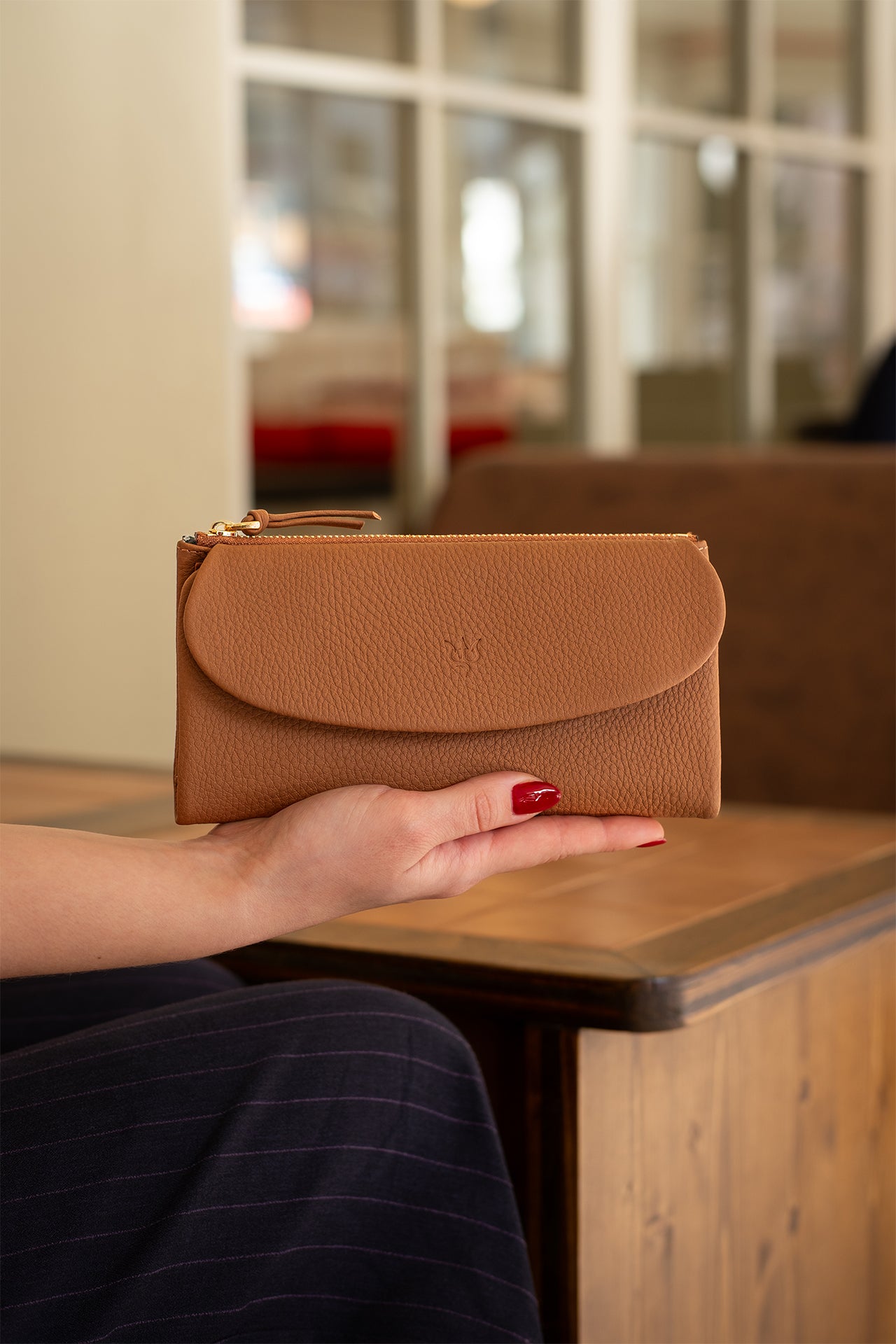 Marjin Hakiki Deri Kadın Portföy