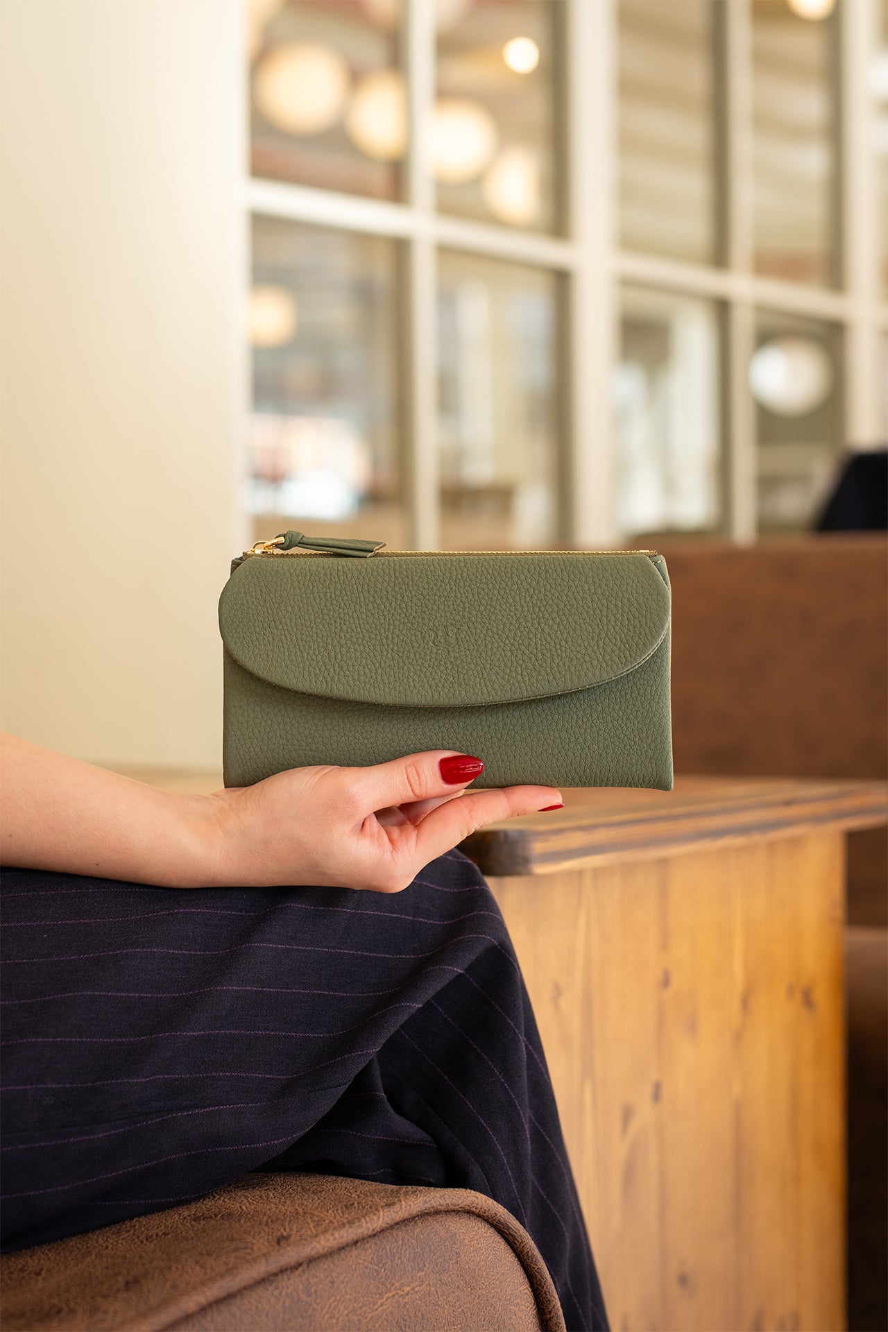 Marjin Hakiki Deri Kadın Portföy