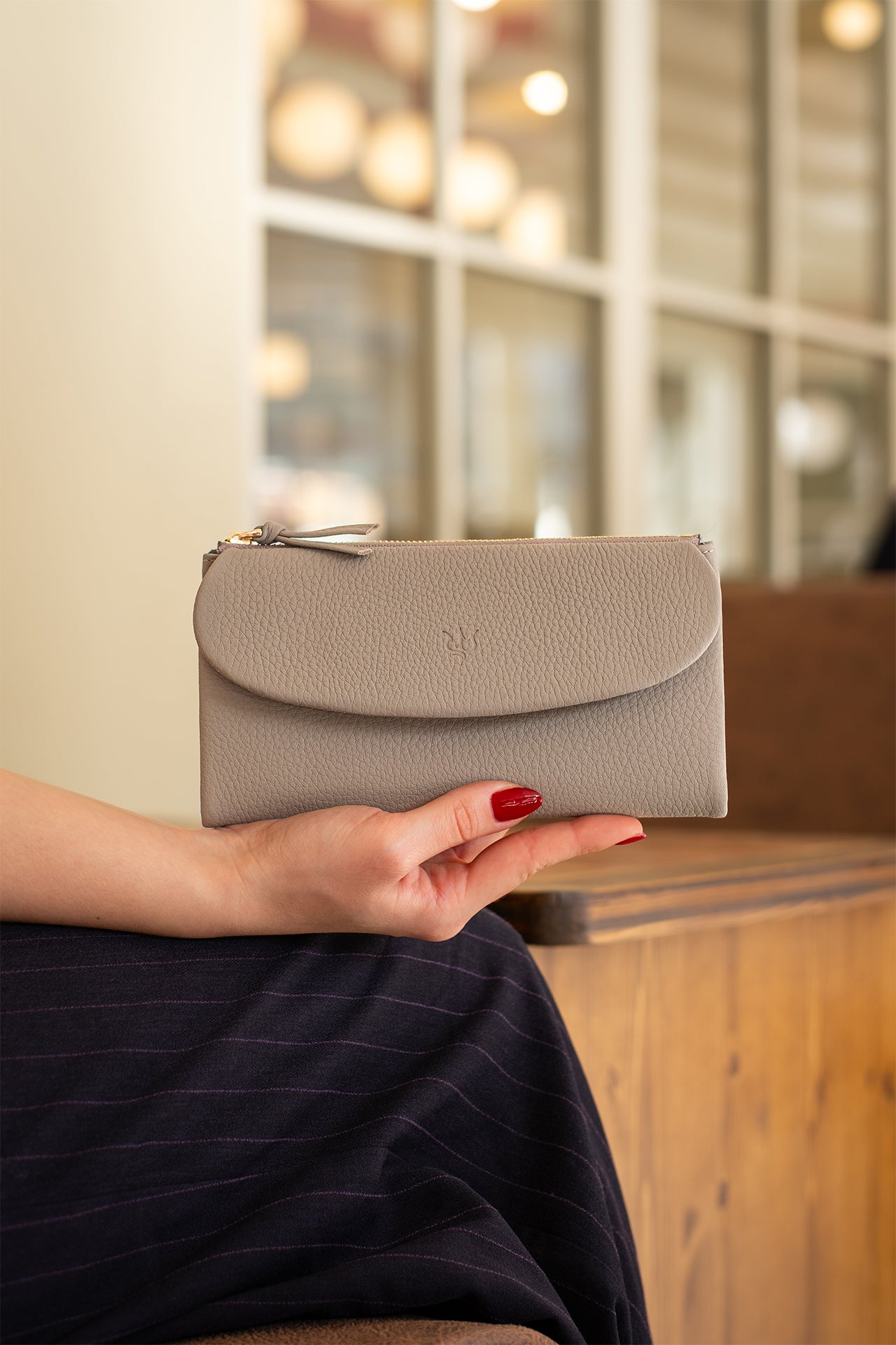 Marjin Hakiki Deri Kadın Portföy