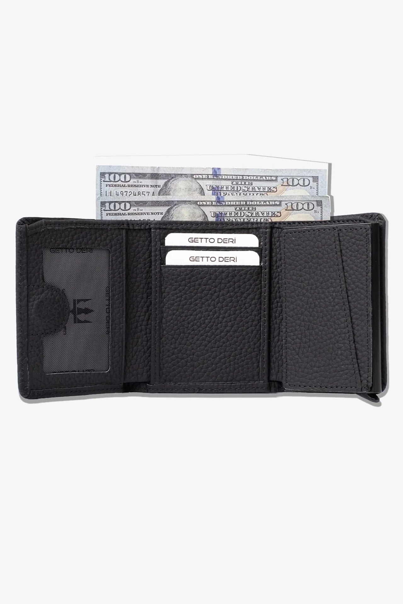 Vibe Mekanizmalı Hakiki Deri Cüzdan