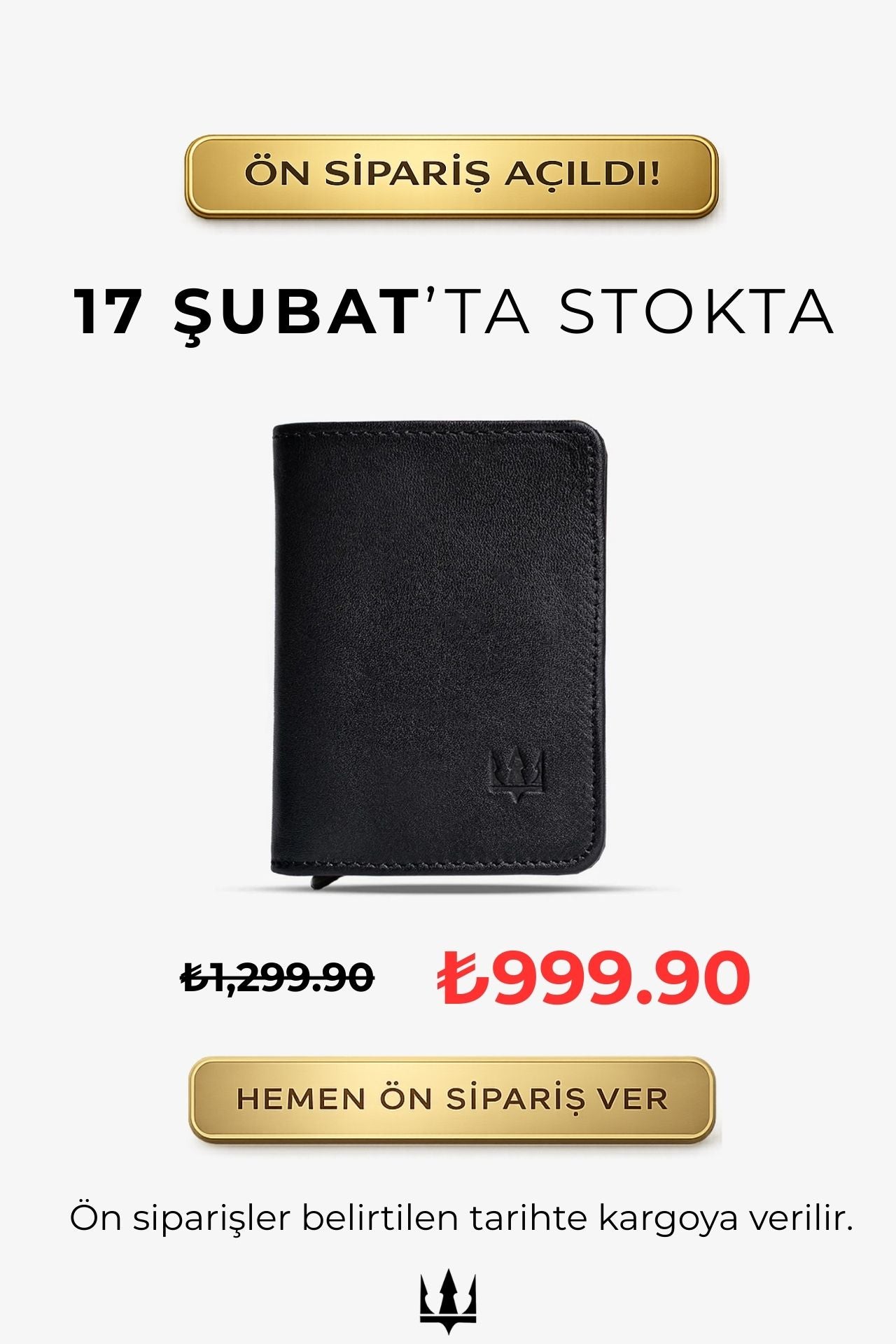 Vibe Mekanizmalı Hakiki Deri Cüzdan