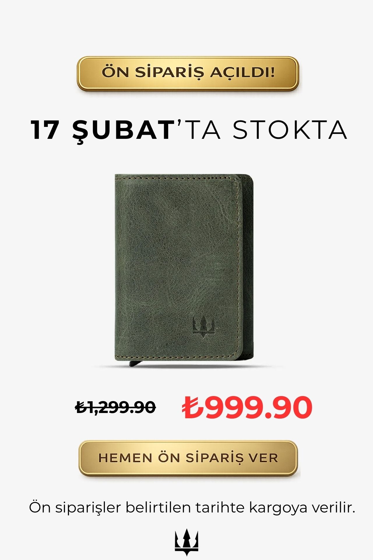 Vibe Mekanizmalı Hakiki Deri Cüzdan