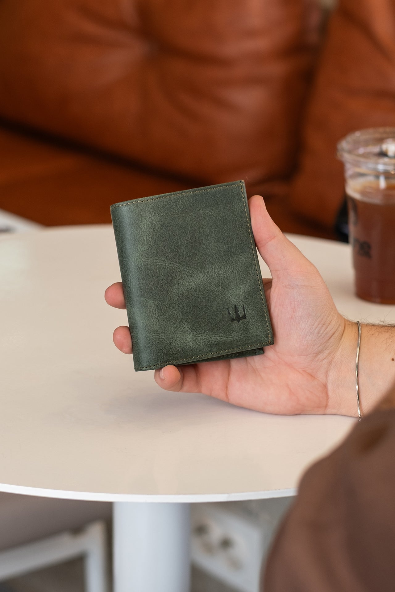 Ottoman Hakiki Deri Cüzdan