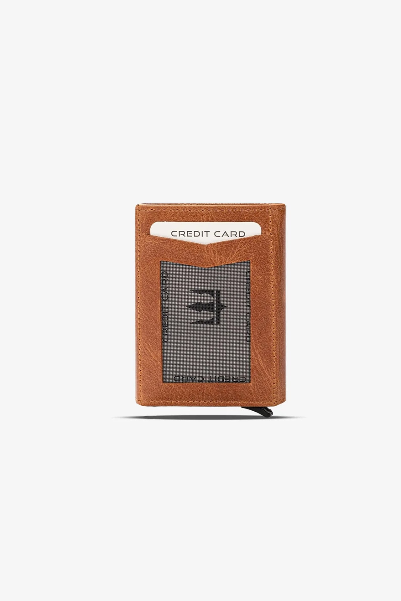 Prag Mekanizmalı Hakiki Deri Cüzdan