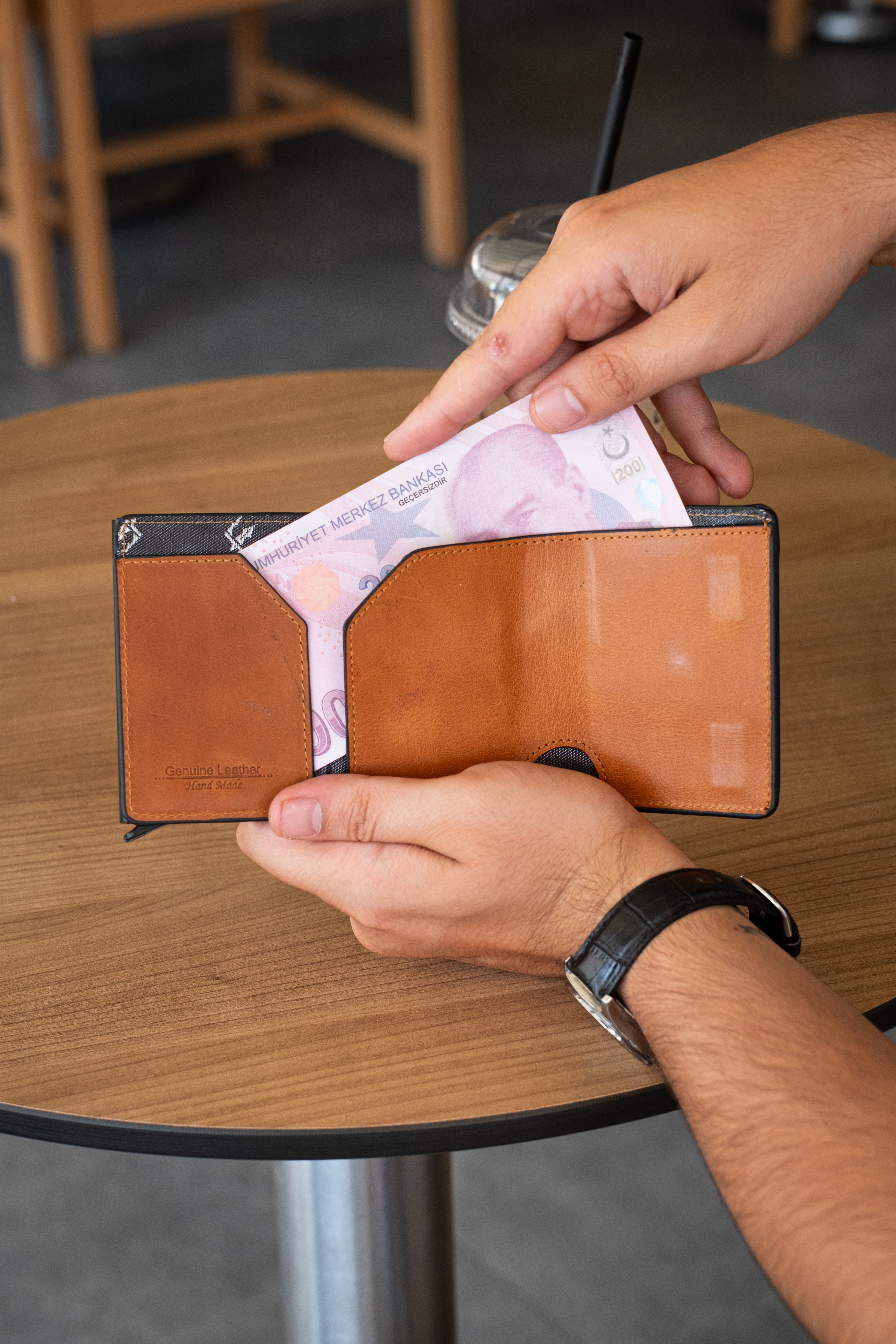 Riva Mekanizmalı Cüzdan