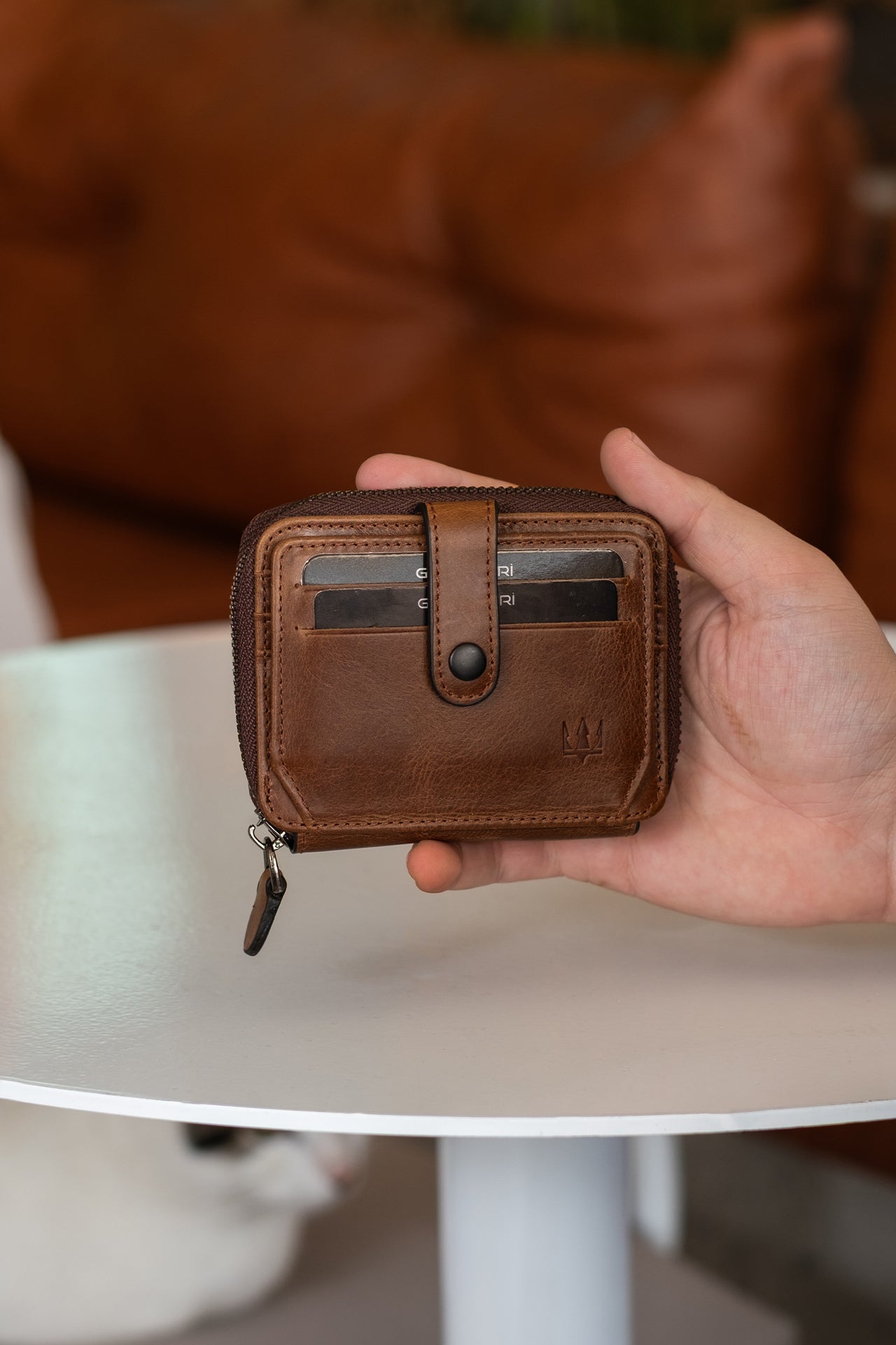 Stark Hakiki Deri Minimal Cüzdan