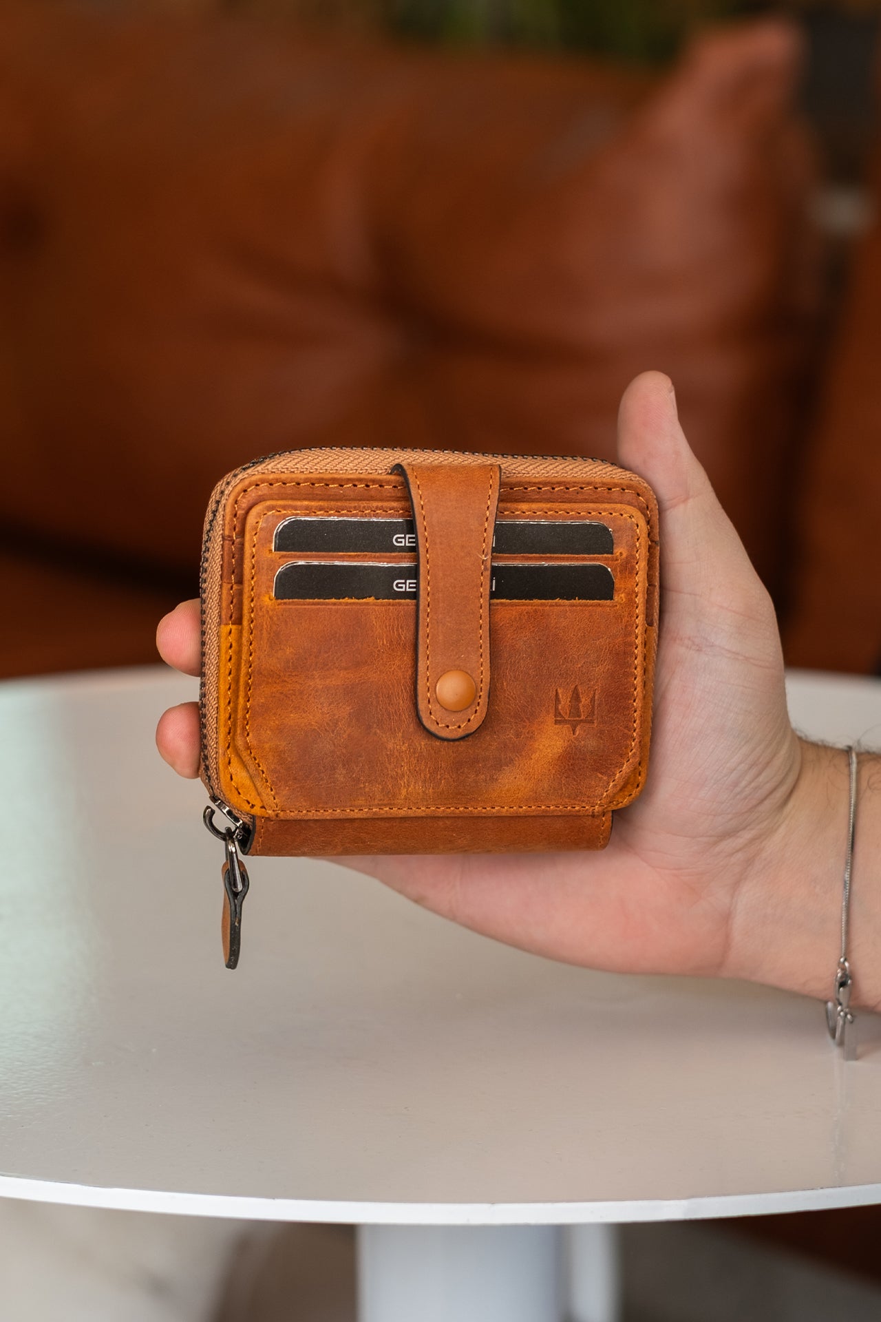 Stark Hakiki Deri Minimal Cüzdan