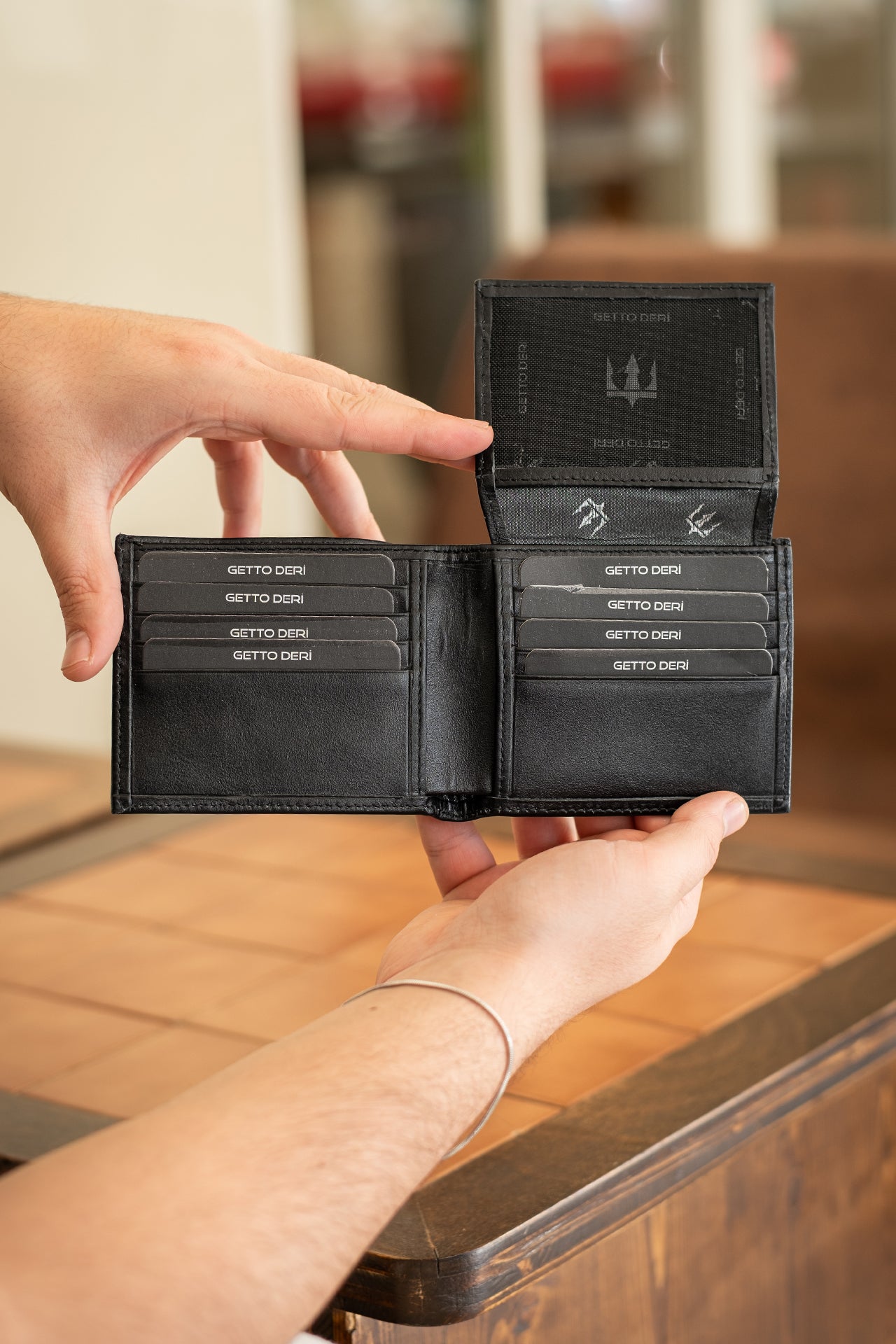 Symbol Hakiki Deri Cüzdan