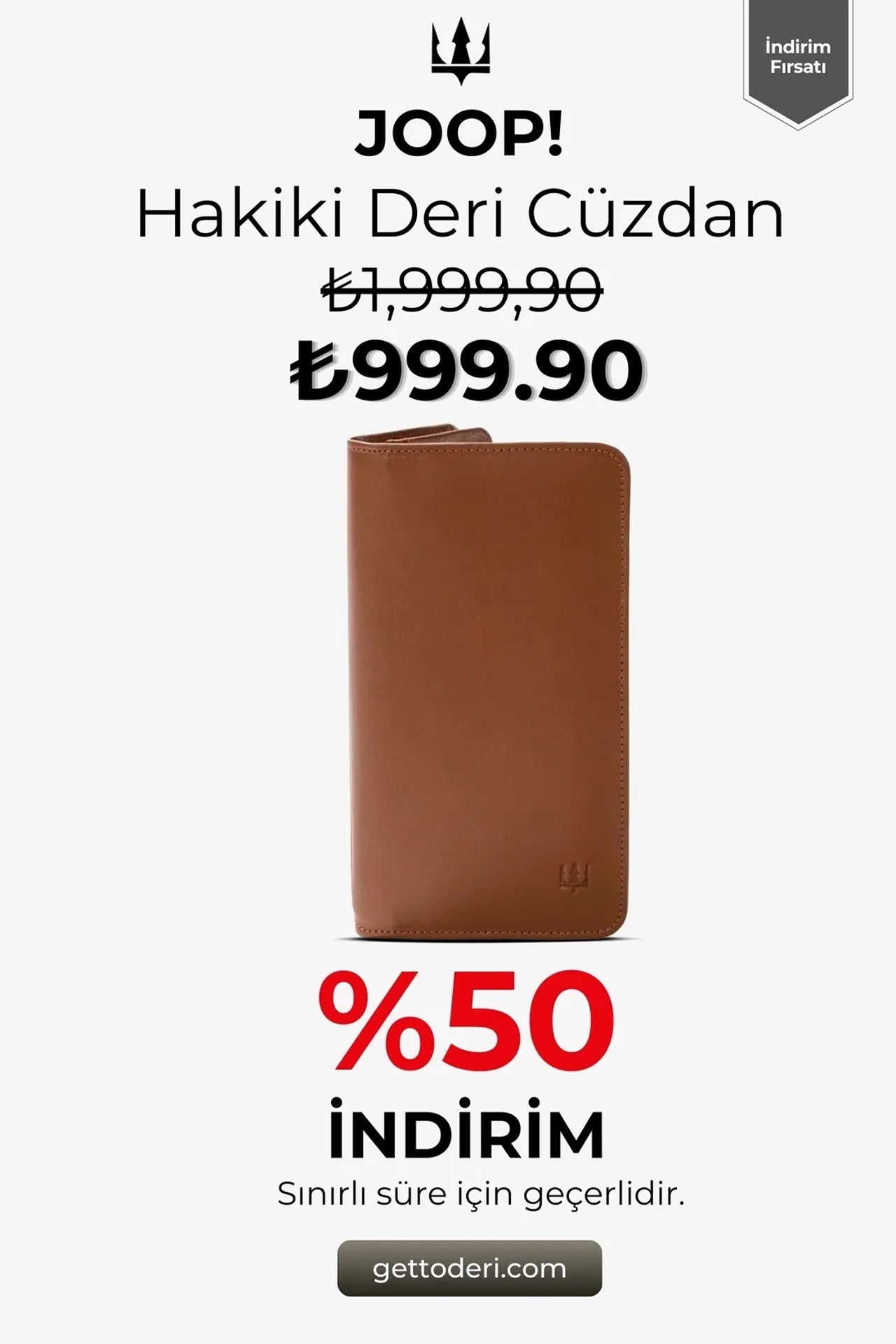 Joop! Hakiki Deri Cüzdan