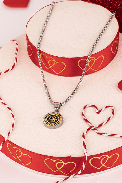 Valknut Çelik Kolye