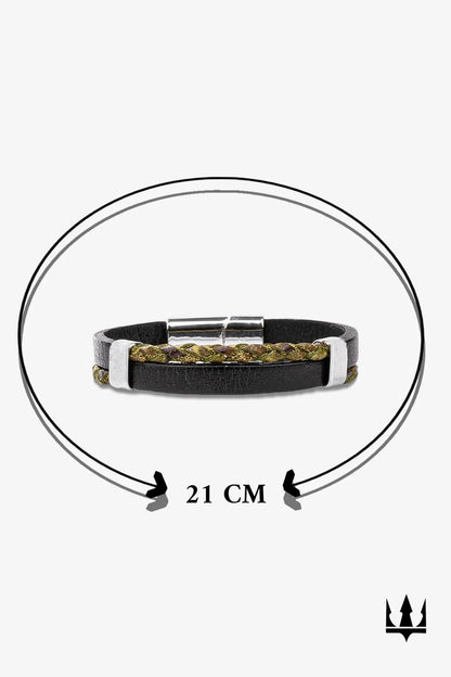 Bret Hakiki Deri Bileklik