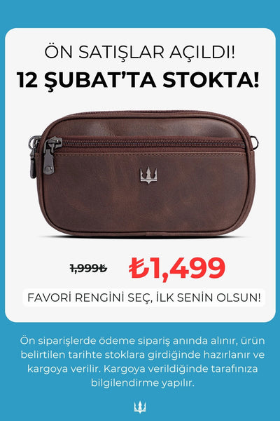 Dors Hakiki Deri El Çantası