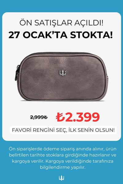 Pars Minimal Hakiki Deri El Çantası