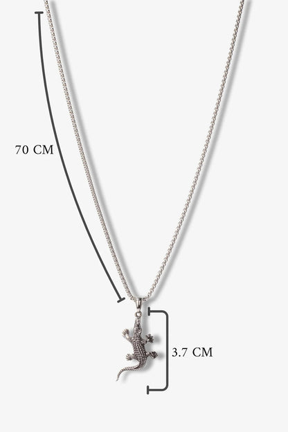 Alligator Çelik Kolye