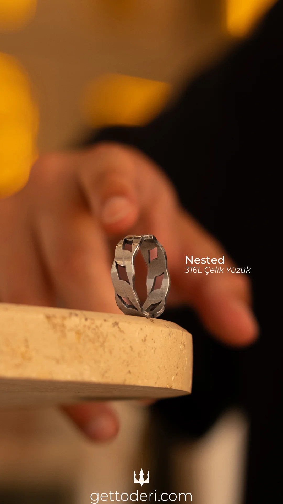 Nested Çelik Yüzük