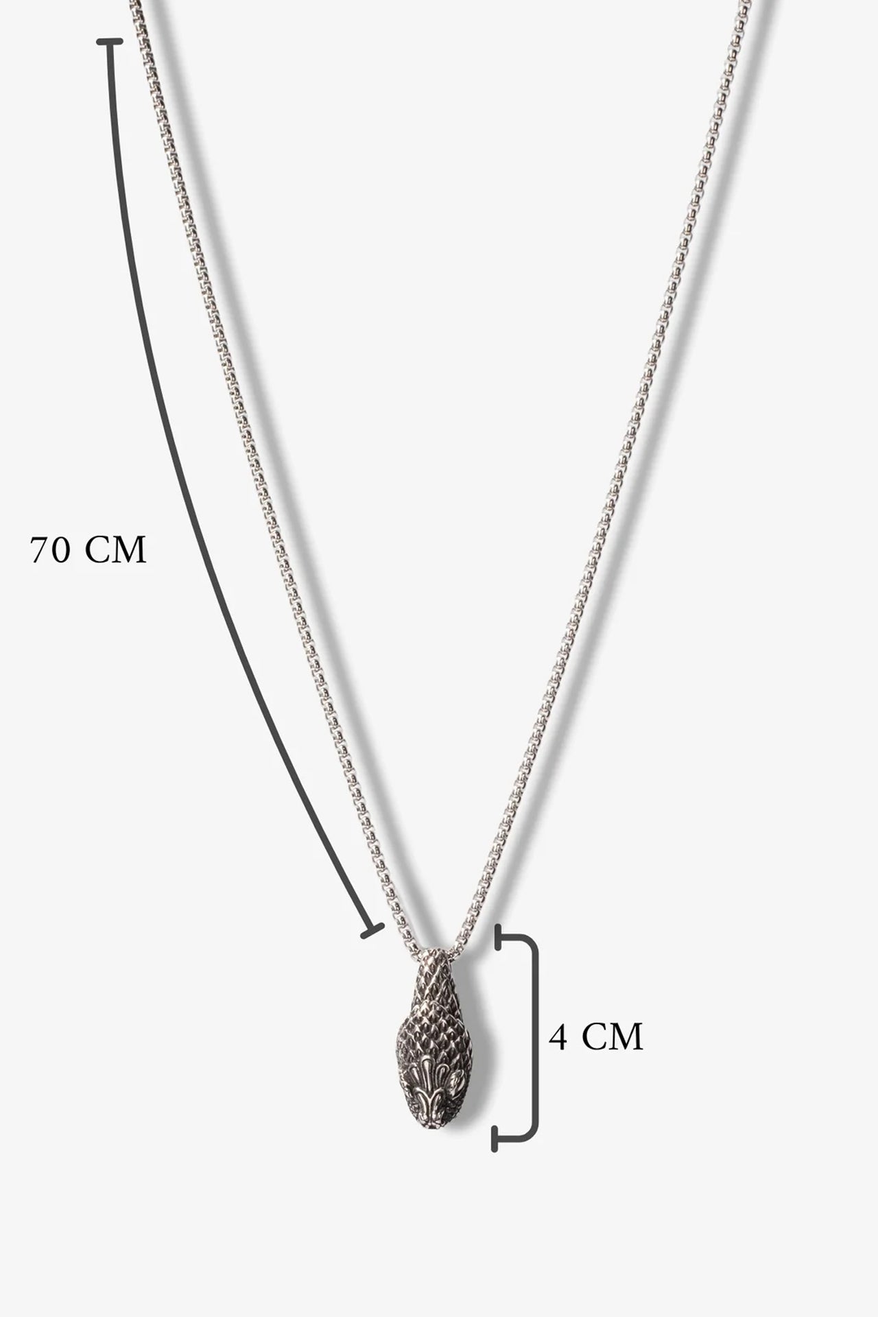 Basilisk Çelik Kolye