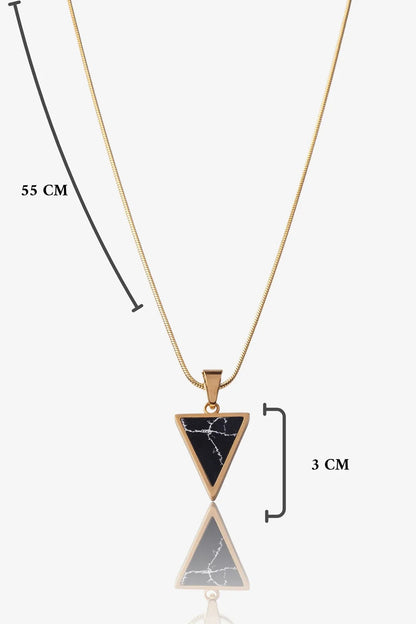 Priz Marin Çelik Kolye