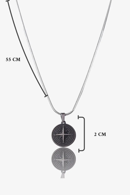 Kuzey Yıldızı Çelik Kolye