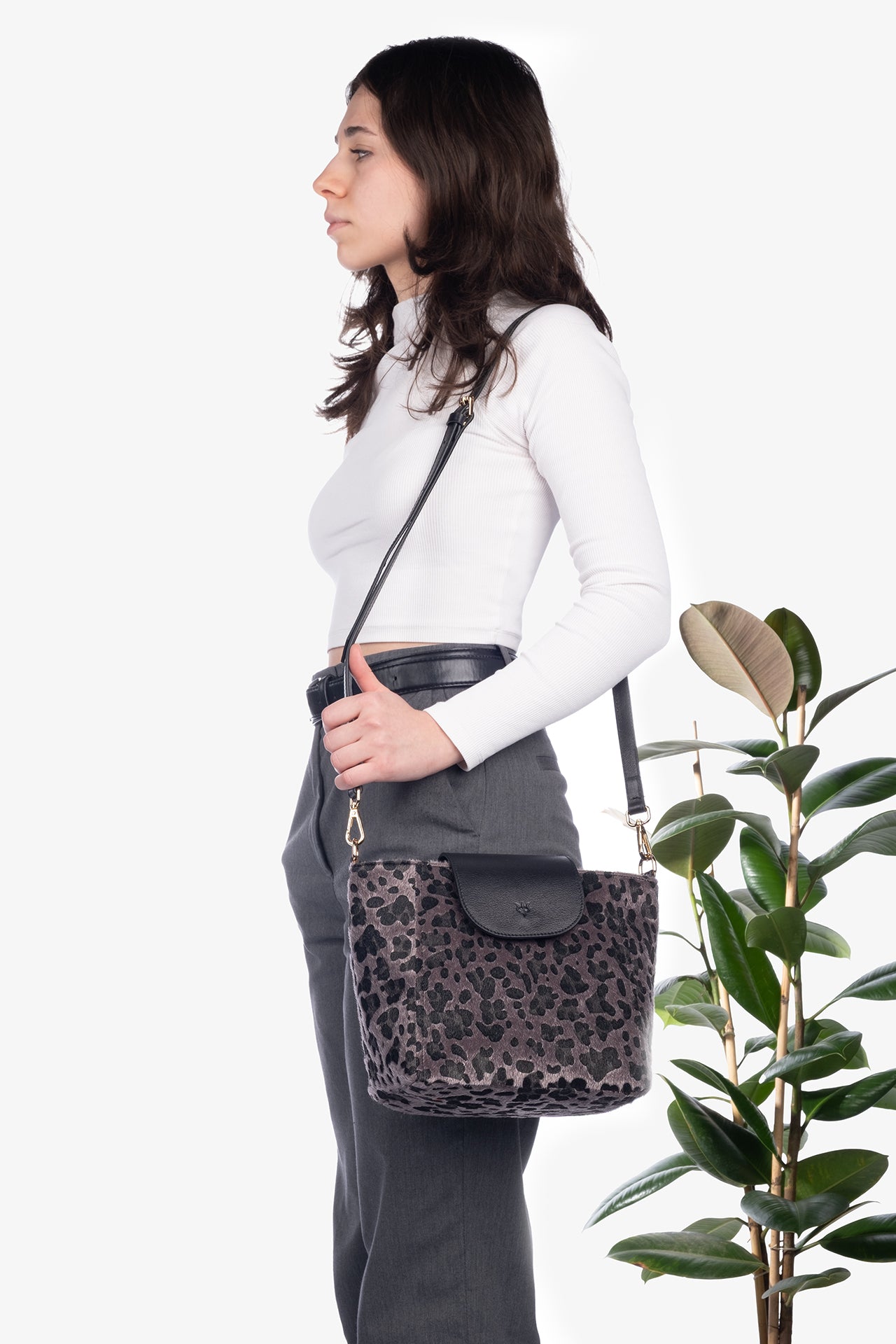 Bohem Hakiki Deri Çanta