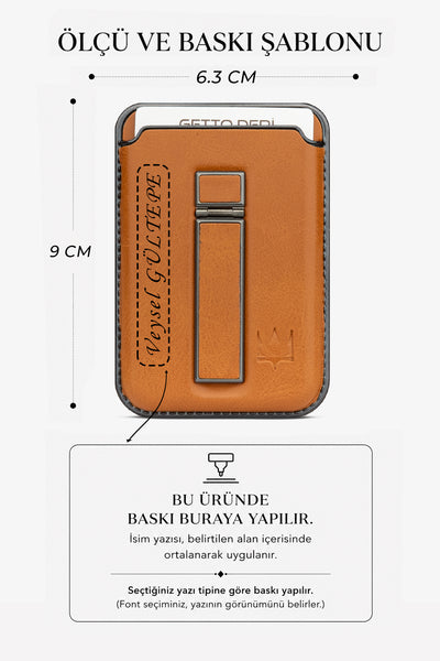 Easy Standlı MagSafe Kartlık