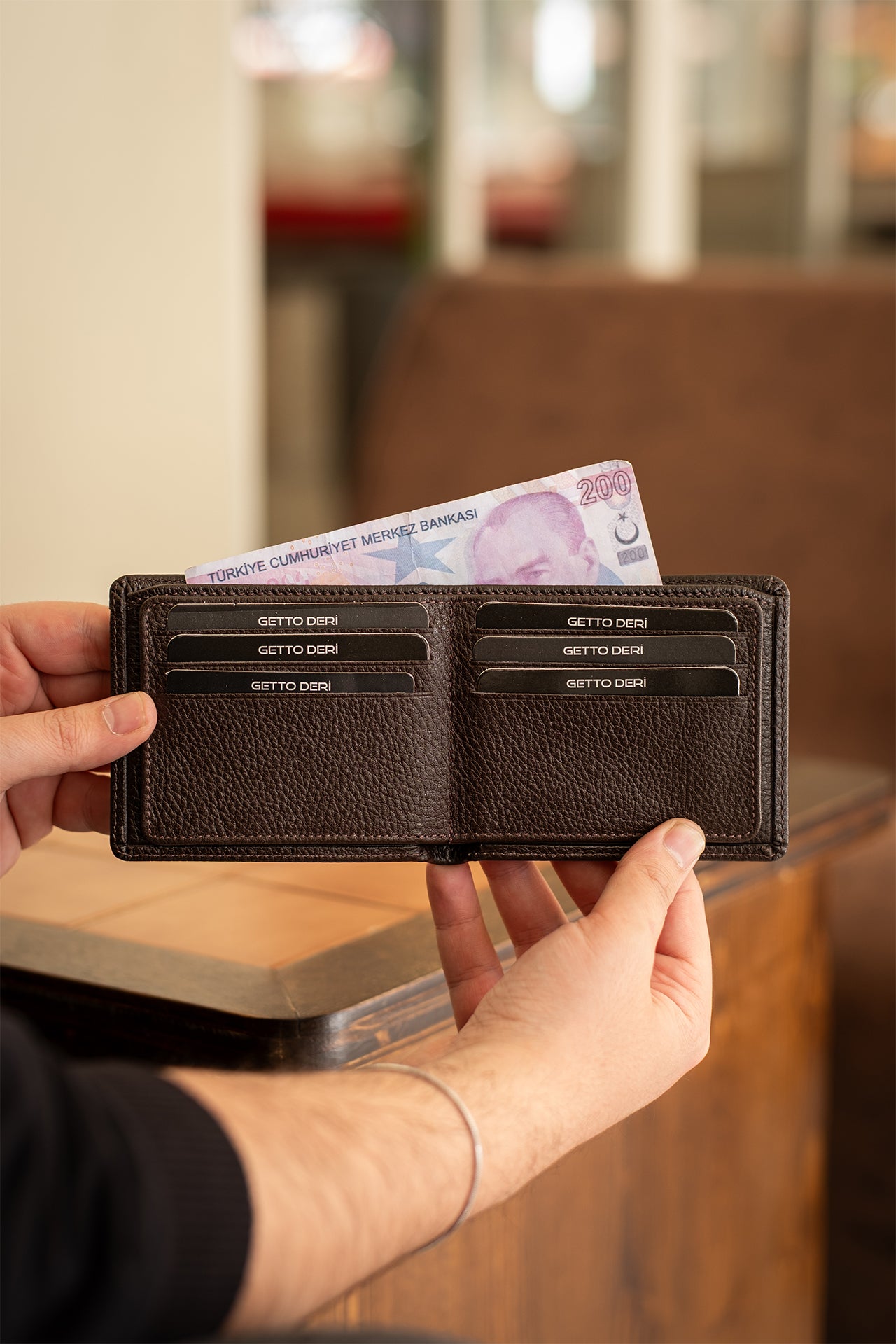 Royal Hakiki Deri Cüzdan