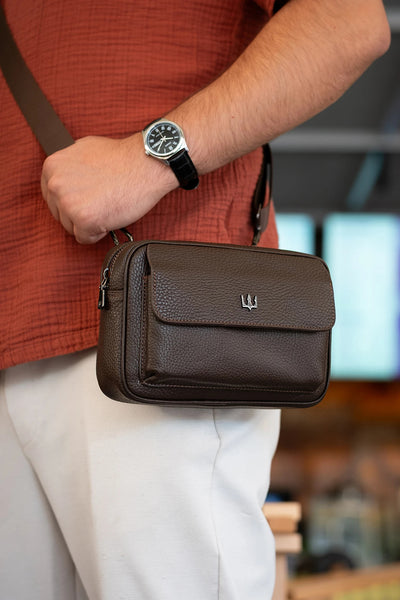 Giesto Hakiki Deri Çanta