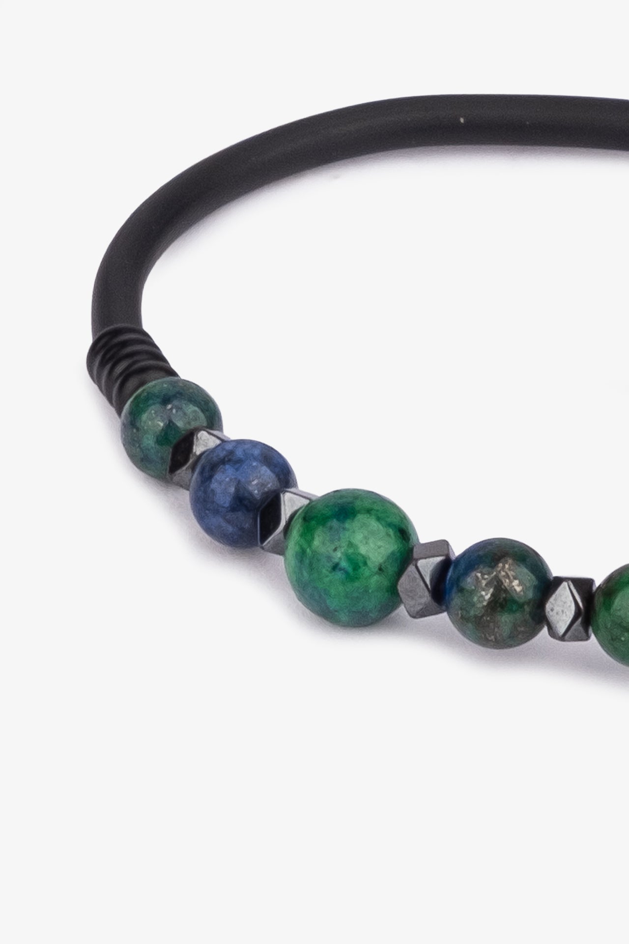 Azurit Hematit Bileklik (Mutluluk Taşı)