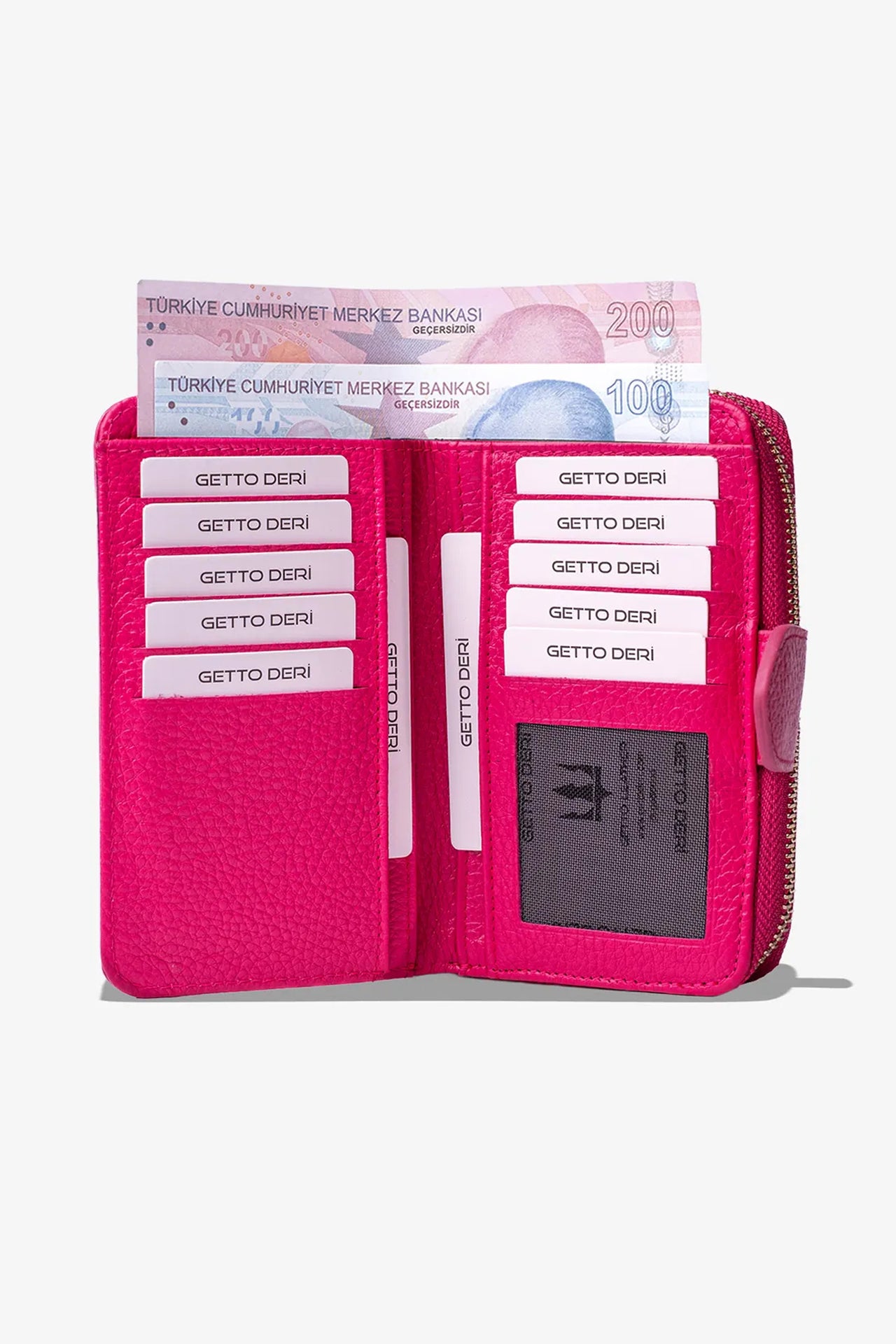 Amor Hakiki Deri Kadın Cüzdan