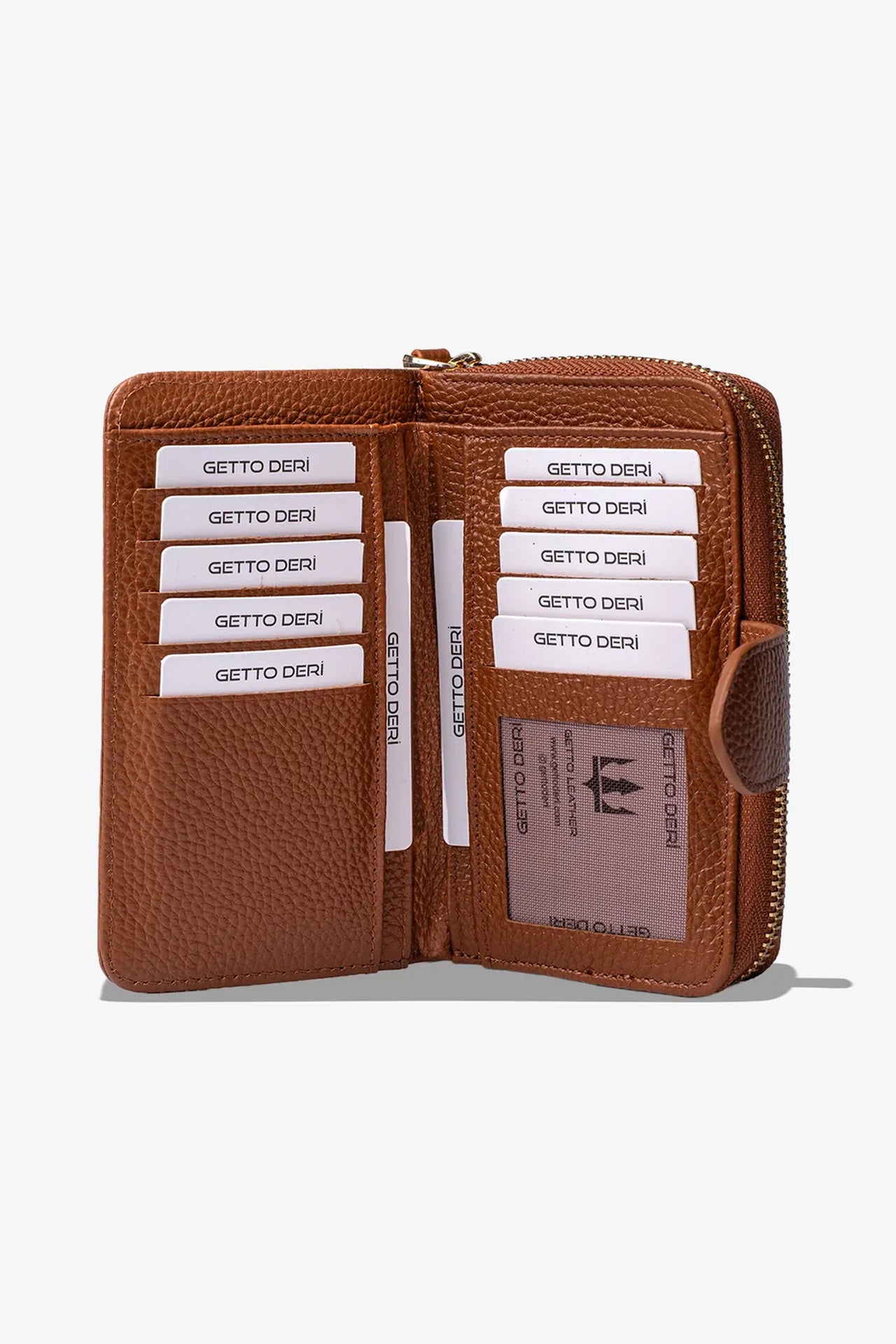 Amor Hakiki Deri Kadın Cüzdan