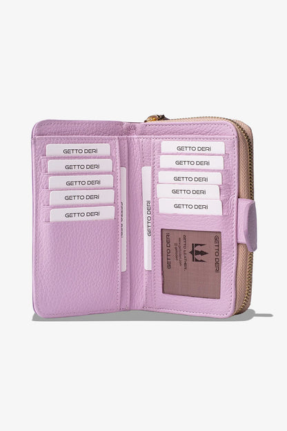 Amor Hakiki Deri Kadın Cüzdan