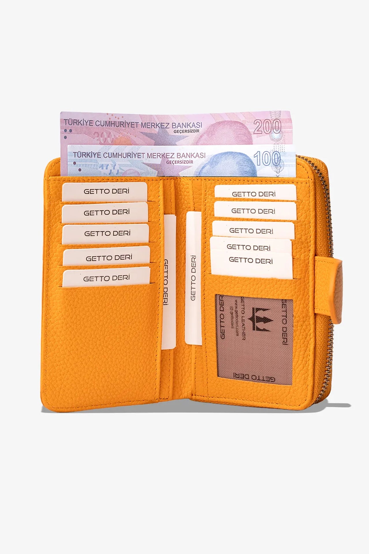 Amor Hakiki Deri Kadın Cüzdan